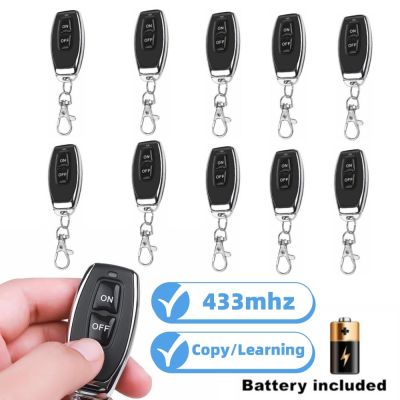 433Mhz Wireless RF Remote Control Electric Auto Cloning Duplicator Garage Opener Learning Copy Code Controller for Door Gate