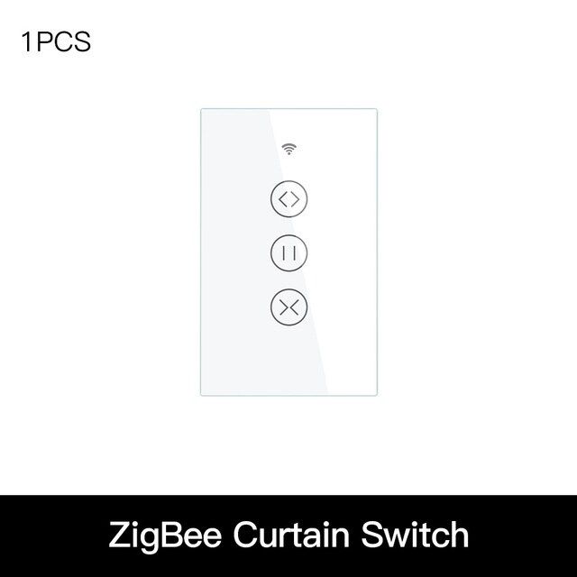 zigbee-rf-สมาร์ทสวิตช์ผ้าม่านสัมผัสผ้าม่านม้วนชัตเตอร์-tuya-แอพนำสมัยรีเลย์ควบคุมไร้สายสถานะทำงานร่วมกับ-alexa-google