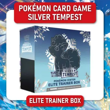  Pokemon TCG: Sword & Shield Silver Tempest Elite Trainer Box :  Toys & Games