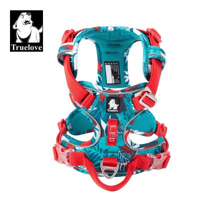 Truelove Pet Explosion-proof Dog Harness Camouflage Reflective Nylon Special Edition and Upgrade Version Easy to Adjust TLH5653 Collars