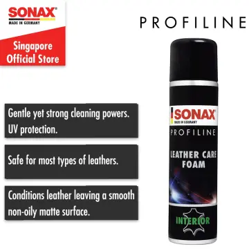 SONAX Leather Foam Leather Cleaner And Conditioner 400 mL