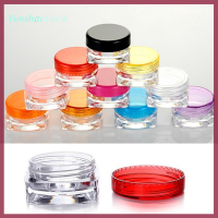 yunshataoxf 3G 5g เครื่องสำอางเปล่า Jar POT อายแชโดว์แต่งหน้าหน้าครีม Lip Balm Container BOX