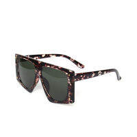 New Square Sunglasses Men Personality Retro Leopard Glasses Women Brand Designer Outdoor Sports Fishing Driving Glasses UV400