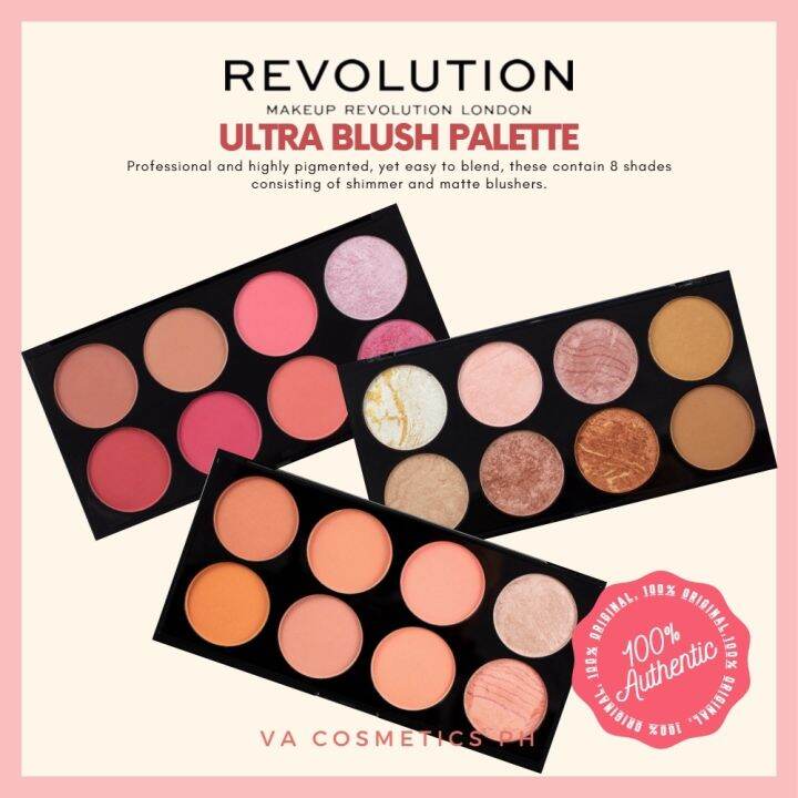 MAKEUP REVOLUTION Ultra Blush Palette Lazada PH