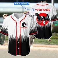 Harness Racing Custom Name Baseball Shirt Baseball Jersey Shirts 3D Printed Mens Shirt hip hop Tops