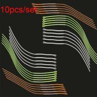 10pcs/Set Fly Fishing Braided Line Loop Connector Leader Loops 50LB 30 LB 20 LB Dropshipping Fishing Lines