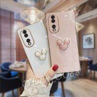 คลังสินค้าพร้อมเคสมือถือสำหรับ Honor 90 Lite X8a Magic5 Pro 5G 4G 2023ปลอกโทรศัพท์มือถือนิ่มพร้อมตุ๊กตาหมีน่ารักน่ารักสีชมพูสีเขียวฝาหลัง Honor90 Honor90Lite