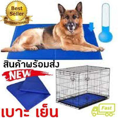 pet-cool-mat-ที่นอนเจลเย็นหมา-แมว-ขนาดl-แผ่นเบาะเจลเย็นรองนอนสำหรับสุนัขตัวใหญ่-ช่วยคลายร้อนสำหรับสุนัข-size-l-90-50cm-ผ้าหุ้มหนากันน้ำซึม-ทำความสะอาดง่าย