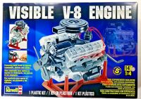 พลาสติก โมเดล ประกอบ revell สเกล 1/4 Visible V-8 Engine R-85-8883