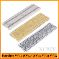 ไมโครไฟเบอร์เครื่องทำความสะอาดหน้าต่าง Mop Cloths อุปกรณ์เสริมสำหรับ Karcher WV1 WV50 WV75 WV2 WV5 Mop Head อะไหล่ทดแทน