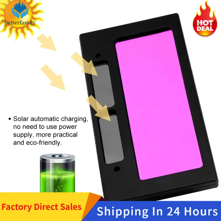 betterfamily Solar Automatic Dimming Welding Lens Shade Auto Darkening