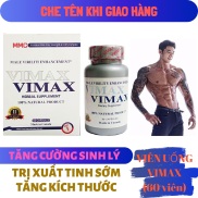 Viên VIMAX cao cấp tăng cường sinh lý nam mạnh mẽ hộp 60 viên - hàng chính