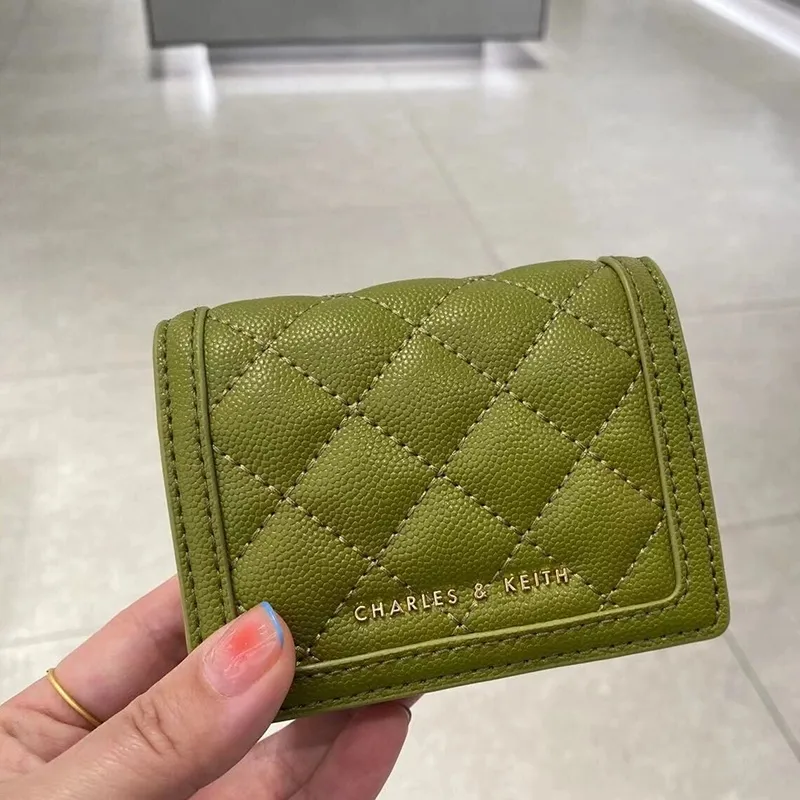 Charles & Keith - Women's Micaela Quilted Card Holder, Multi, Xxs