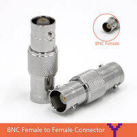 10 ชิ้น BNC หญิงหญิงแจ็คตรงแปลงเชื่อมต่ออะแดปเตอร์สำหรับกล้องวงจรปิด 50ohm ทองแดง