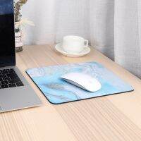 Good Use Small Mouse Pad for Game Playing Lover Rubber Mouse Mat Marble Design &amp; Flower Pattern