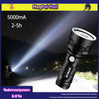 【จัดส่งจากกรุงเทพฯ】Torch ไฟฉายแรงสูงควอดคอร์โฟกัสคงที่ (5000 mA) แบตเตอรี่แบบชาร์จไฟความสว่างสูงปรับได้ 3 โหมดระยะไกลกันน้ำกันกระแทกไฟฉาย LED ที่ชาร์จ USB รุ่น P70 สิ่งที่ต้องมีสําหรับการปีนเขาและตกปลา