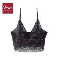 BSC lingerie camisole เสื้อบังทรงลูกไม้ ครึ่งตัว- BC1449