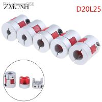 5-10mm D20L25 Flexible Jaw Coupler CNC Shaft Spider Stepper Motor Plum Coupling