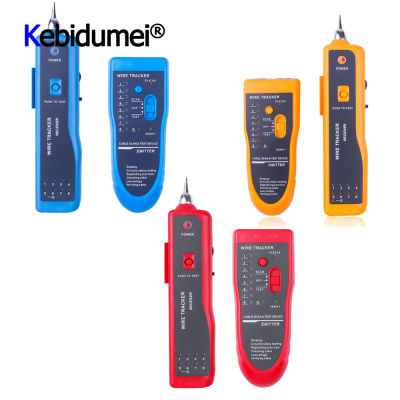 RJ11 RJ45 Cat5 Cat6 Wire Tracker Line Finder Diagnose Tone Finder ephone Wire Cable Tester Tracker Detector Three Color