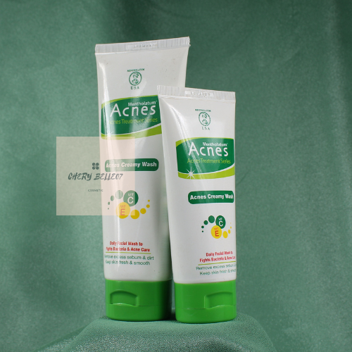 ACNES Treatment Series Creamy Wash 100gr&50gr/Facial Wash Sabun Pencuci