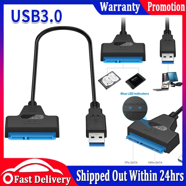 Cable Sata To USB 3.0 Adapter UP To 5 Gbps Support 2.5Inch External SSD