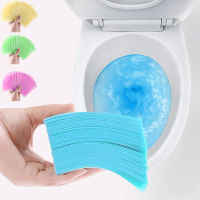 90Pcs แผ่นทำความสะอาดห้องน้ำ Mopping The Floor Cleaning Sheet สุขอนามัยในครัวเรือน Toilet Deodorant Yellow Dirt Cleaning Tool