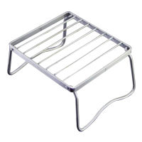 Lightweight Kitchen Tools for Outdoor Camping Cooking Stainless Steel Barbecue Grill Mini Portable Folding BBQ Shelf Garden Rack