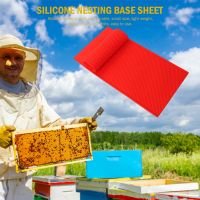 2pcs Silicone Beeswax Honeycomb Mold Flexible Beeswax for Machine Foundation Sheets Press Embosser Beeswax Nest Base Making