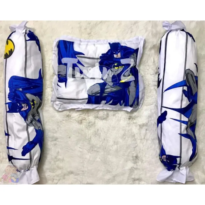 3 in 1 BABY BOLSTER/PILLOW set with clear bag (fiberfilled) Lazada PH