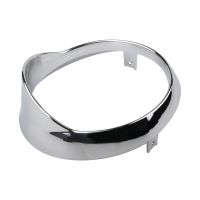 For VESPA Primavera 150 Motorcycle Scooter Headlight Cover Chrome Headlamp Trim Ring Guard