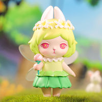 Original Popmart Bunny Magic World Series Blind Action Anime Figures Girls Birthday Gift Cute Collection Toys Mistery