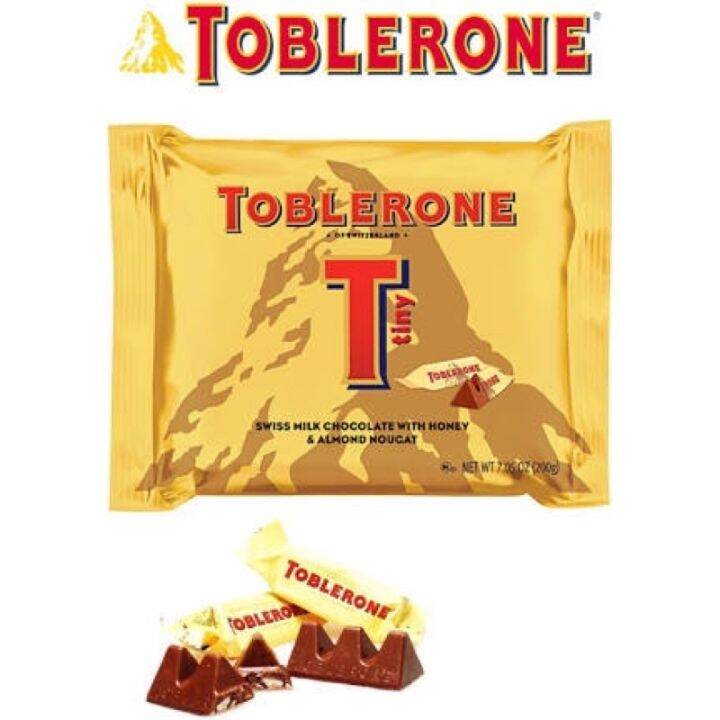 TOBLERONE TINY MADE IN SWITZERLAND 200G | Lazada PH