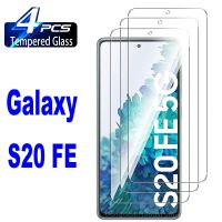 กระจกเทมเปอร์2/4ชิ้นเหมาะสำหรับ Samsung Galaxy S20 FE 5G 2022รุ่นพัดลม SM-G781 SM-G7810ฟิล์ม Kaca Pelindung Layar