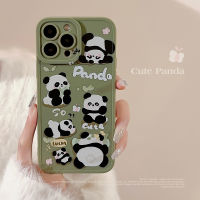 เคสป้องกันโทรศัพท์มือถือ Apple iPhone 15/14/13/12/11/X/xs/xr เคสโทรศัพท์มือถือน้อยน่ารัก Panda 14 Plus 13 Pro Max เคสโทรศัพท์มือถือซิลิโคนนิ่ม12 Mini ที่ล้อมรอบอย่างสมบูรณ์ป้องกันการตก