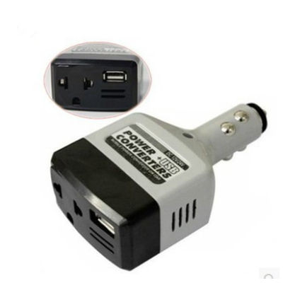 Xinsu อินเวอร์เตอร์แปลงไฟฟ้าในรถยนต์12V/24V สำหรับ Charger Adaptor ไฟช่องจุดบุหรี่ในรถยนต์220V + ตัวแปลง USB