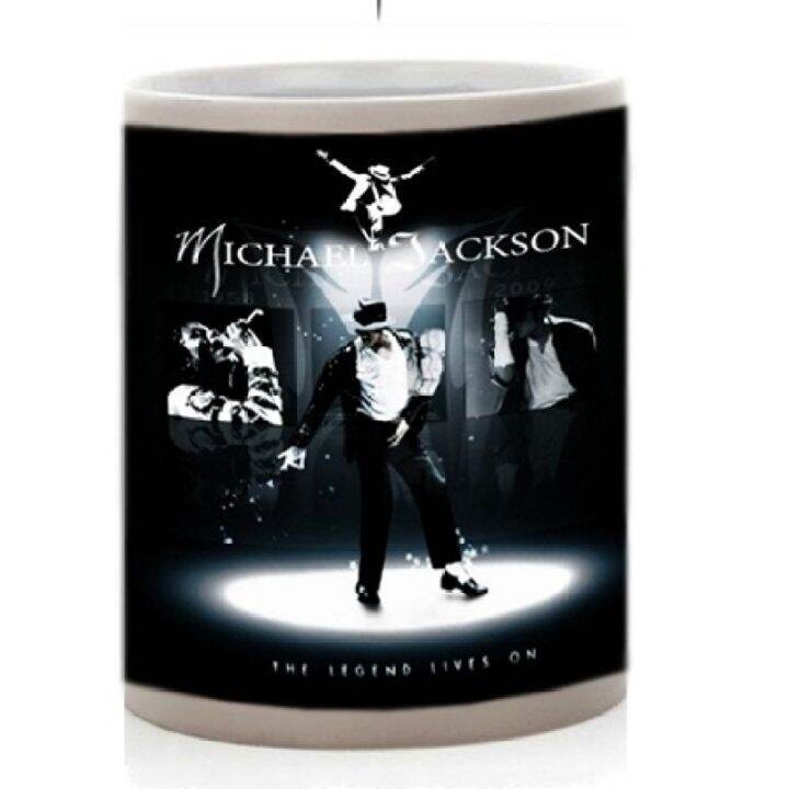 Michael Jackson Coffee Cup High Temperatur Color Changing Mug Lazada