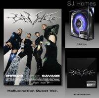 [Aespa] พร้อมส่ง อัลบั้ม 1st mini Album  Savage  [ P.O.S / SYNK DIVE / Hallucination Quest VER.]