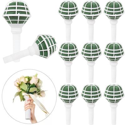 【CC】 1/3Pcs Artificial Bouquet Holder Wedding Bridal Shower Holding Floral Decoration Arrangement Base
