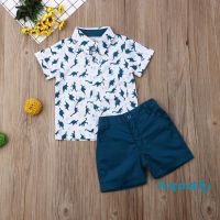 COD SDFGERTYTRRT ✿ℛInfant Baby Boys Kids Summer Clothes Tee T-shirt Tops Shorts Pants Outfits Set