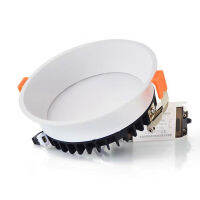 Frameless 3 Light Temperature Anti Glare Recessed Downlight 7W 10W 12W 15W 24W Round LED Ceilin Light Pic Background