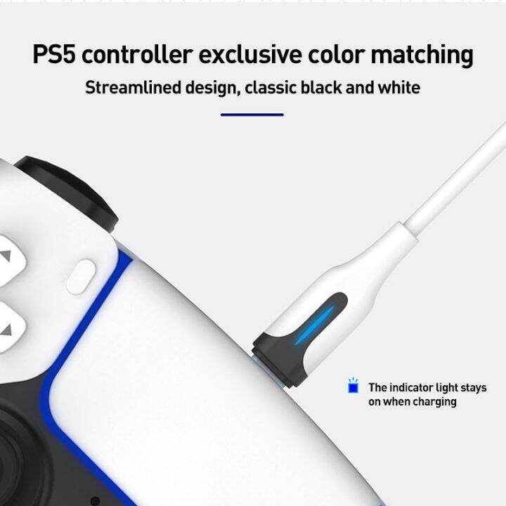 PlayStation 5 Controller DualSense Gamepad สายชาร์จ USB Type C สายชาร์จ ...