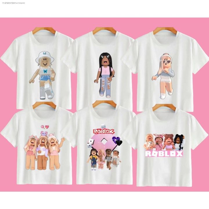 ROBLOX GIRL T-SHIRT FOR KIDS AND ADULT