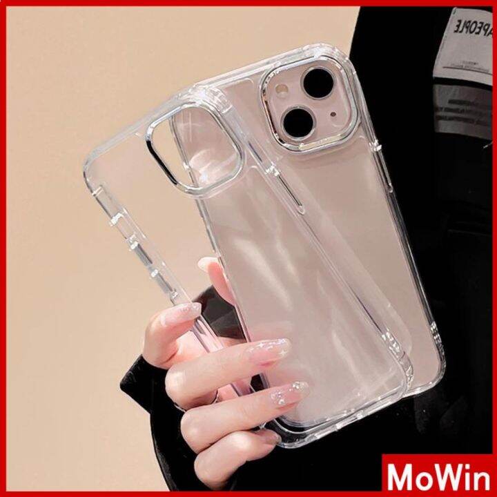 mowin-เข้ากันได้สำหรับ-เคสไอโฟน-เคสไอโฟน11-เคส-สำหรับเคส-iphone-หรูหราชุบเลนส์เคสนิ่ม-ป้องกันกล้องเคสใส-เรียบง่าย-เข้ากันได้กับ