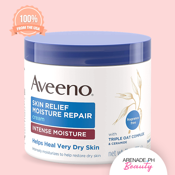 Aveeno Skin Relief Moisture Repair Cream Intense Moisture 11 Oz Lazada Ph 0383