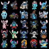 【YF】 Lapel Pins for Accessories Cartoon Lilo   Enamel Brooch Jacket Badge Kids Jewelry Gifts