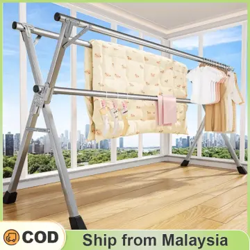 Retractable Clothes Drying Rack Wall Mounted Heavy Duty Laundry