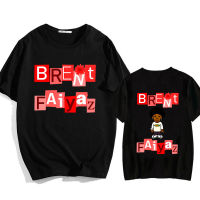 Brent faiyaz ฮิปฮอปอะนิเมะเสื้อยืดแฟชั่นมังงะ xort น่ารักการ์ตูนผ้าฝ้าย100 เสื้อยืดพิมพ์แขนสั้นผู้ชายผู้หญิง TEE-เสื้อ