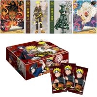 ใหม่กล่องการ์ดบูสเตอร์นารูโตะ TCG คอลเลกชันญี่ปุ่น Anim เกมตาราง Kakashi Sasuke ของเล่นเด็กของขวัญวันเกิด