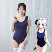 【TAKU Swimsuit】 บอดี้สูทเด็กนักเรียนหญิงญี่ปุ่นเครื่องแบบชุดว่ายน้ำเซ็กซี่เครื่องแต่งกายอะนิเมะคอสเพลย์ปาร์ตี้สระน้ำชุดว่ายน้ำเปลือยหลังโลลิต้า