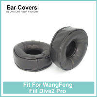 Fiil Diva2 Pro หูฟังสำหรับ WangFeng หูฟังหนังแกะนุ่มสบาย Earcushions แผ่นโฟม